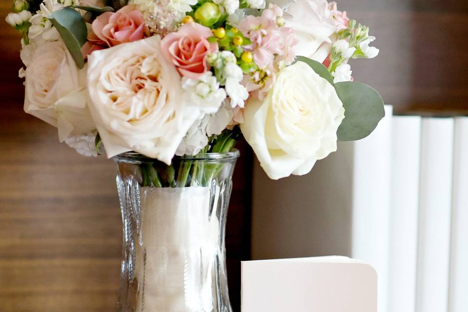 Bouquet in a vase