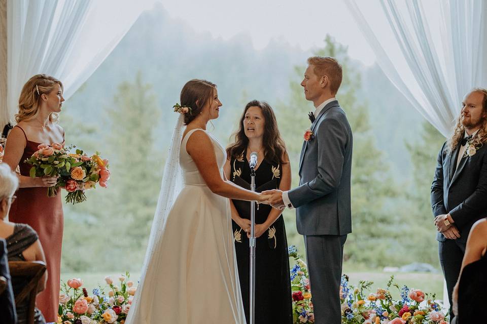 Indoor ceremony