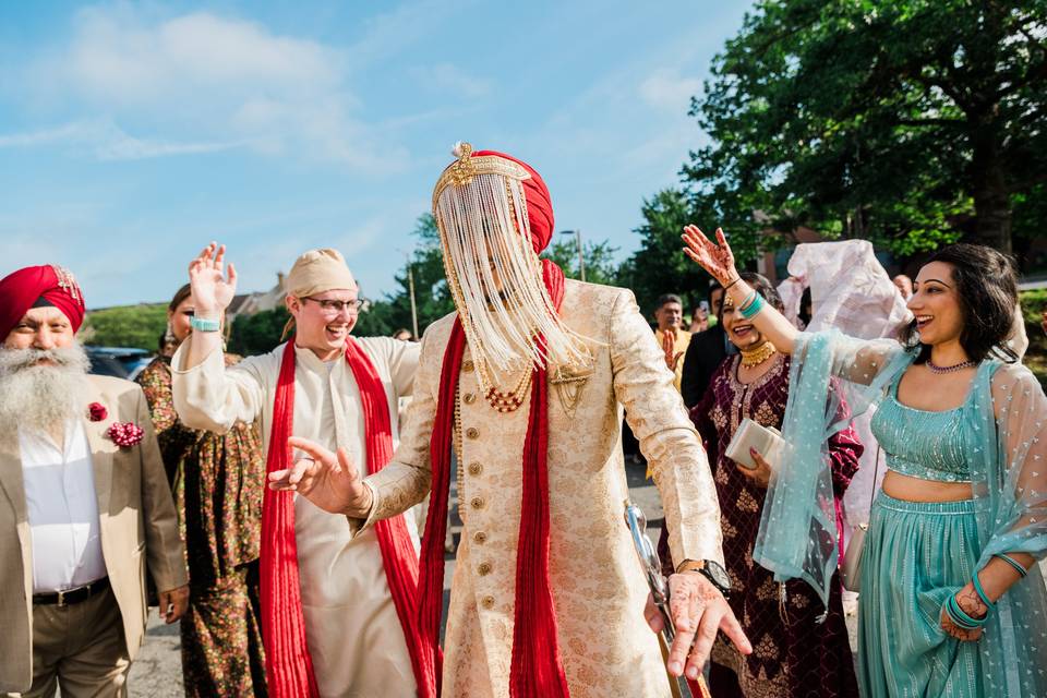 Wedding celebration