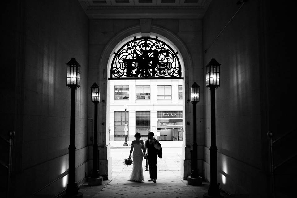 Documentary wedding photos
