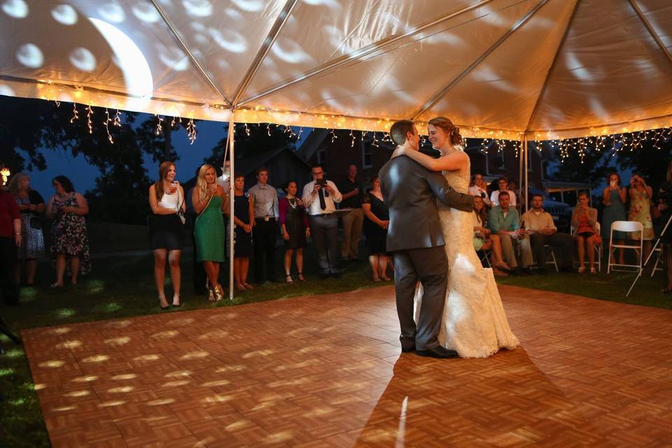 First dance