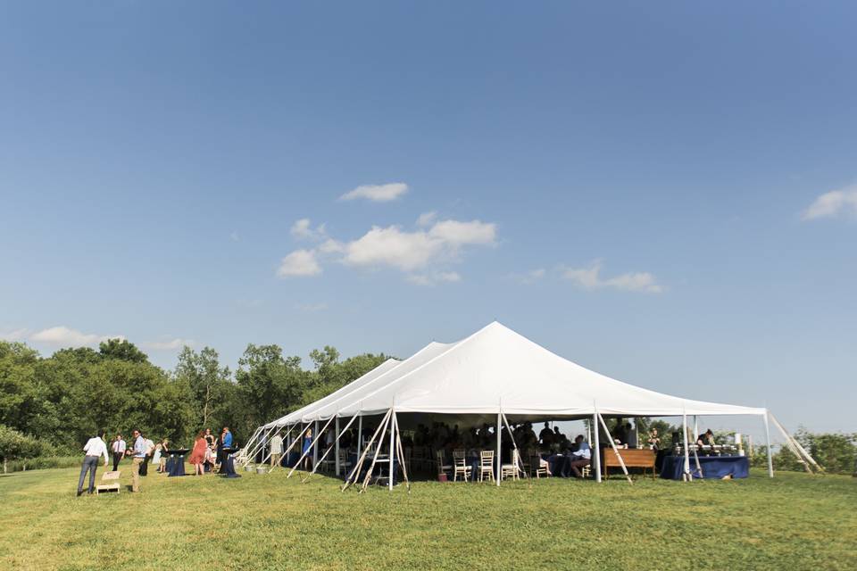 Tents | Photo credit - Jenna Kutcher Photography