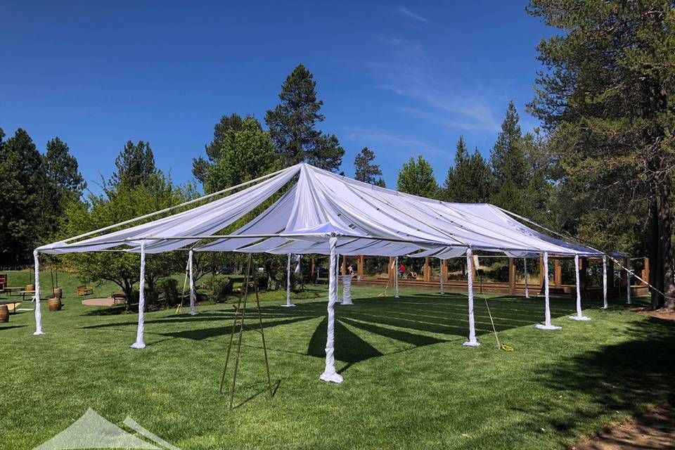 40X40 Frame Tent SUB - Bend Party Rentals