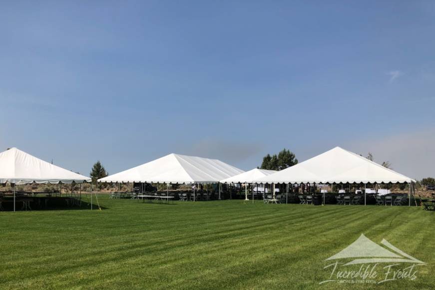 40X40 Frame Tent SUB - Bend Party Rentals