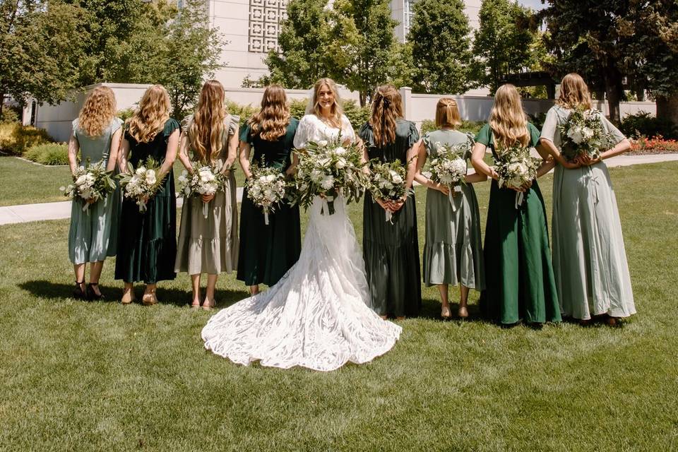 Bridal Party Bouquets