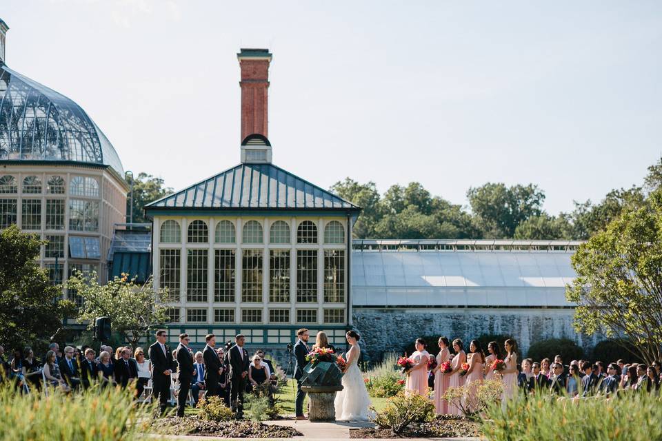 Outdoor ceremony