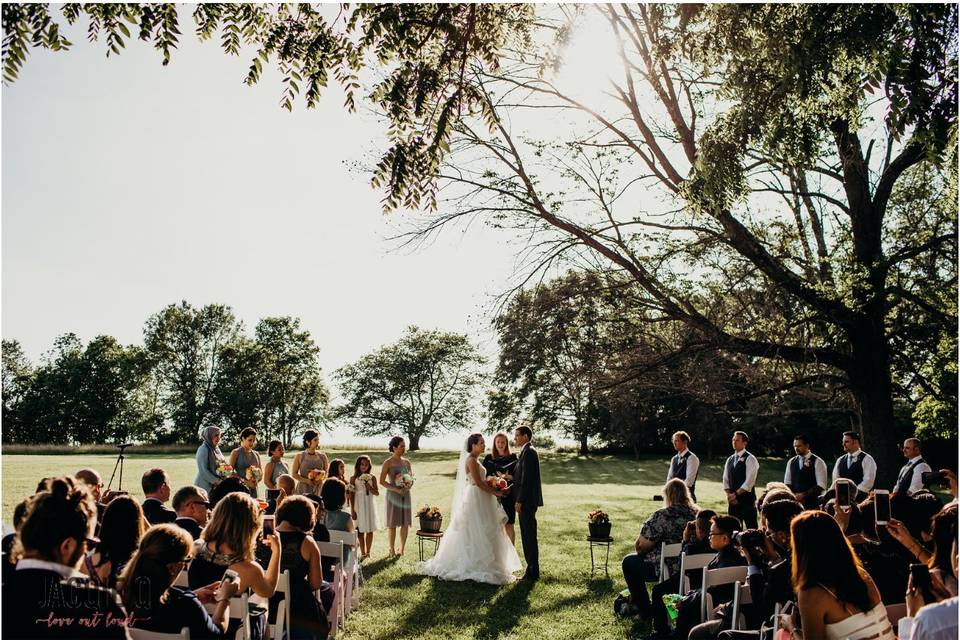 Outdoor Wedding Ceremony