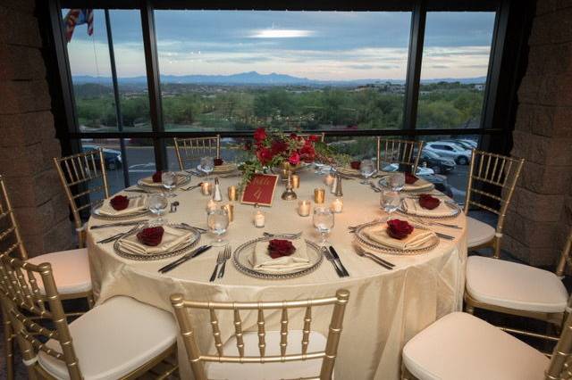 Ventana Room- Reception location- seats up to 80Chris Richards Photography