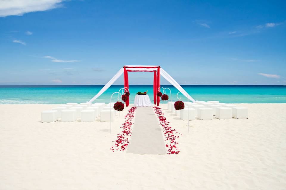 Beach ceremony