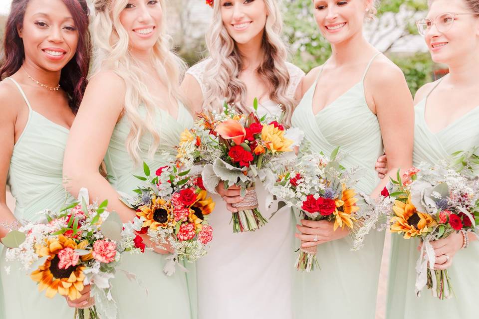 Bridal bouquets