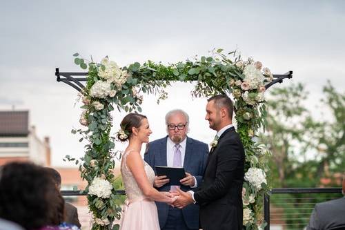 Eucalyptus garland arch