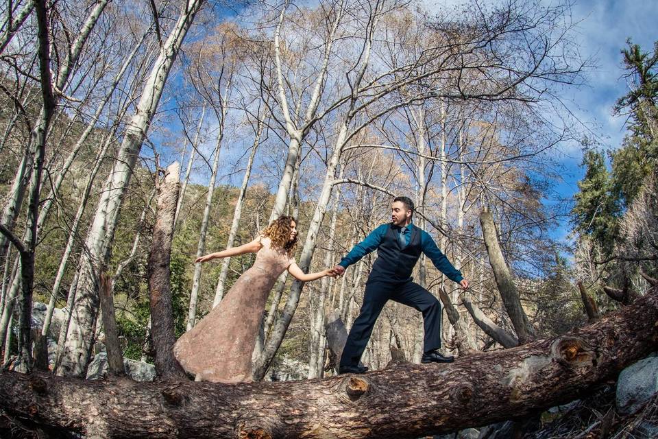 Engagement Photo Session -Big Bear CA