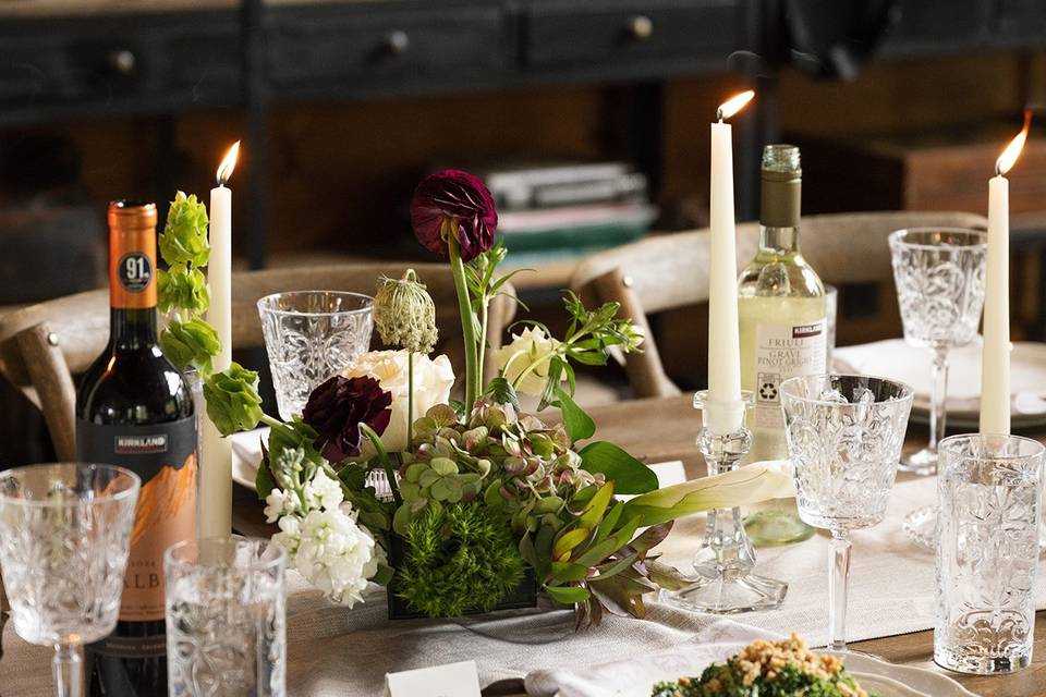 Family style dining