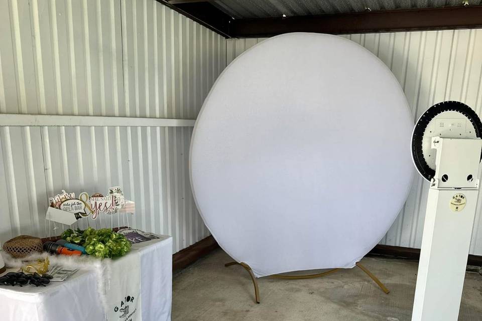 Outdoor wedding