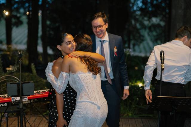 Laura Cabras and the bride
