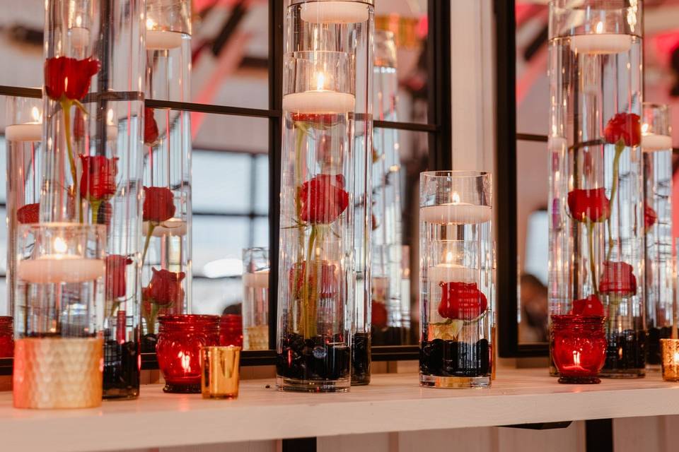 Behind the bar