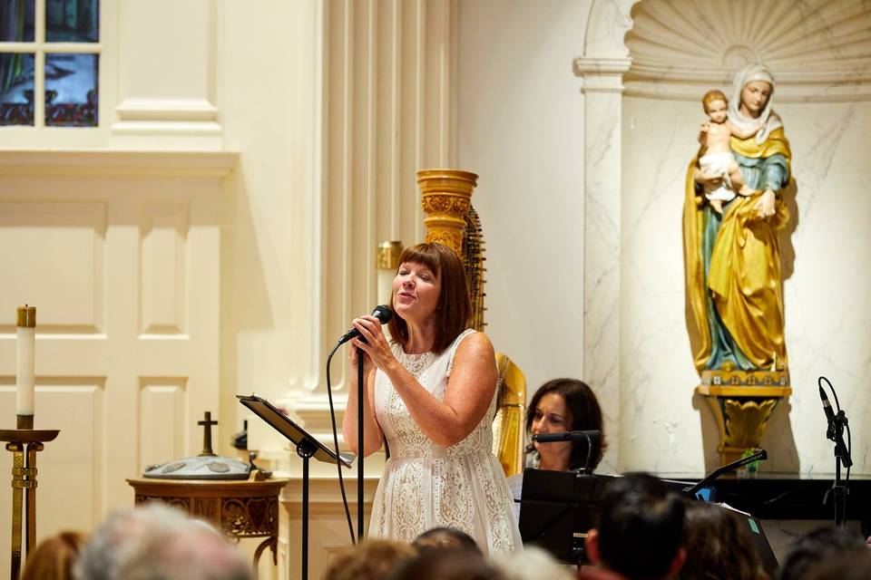 Singing in the church