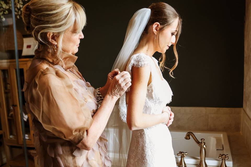 Bridal suite at The Loft
