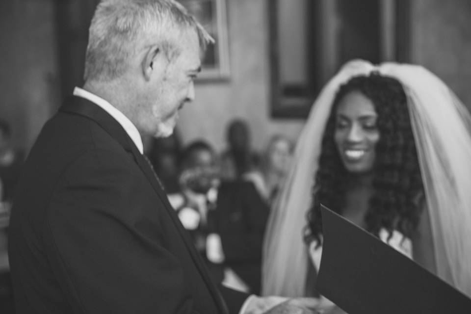 Bride and Groom Ceremony