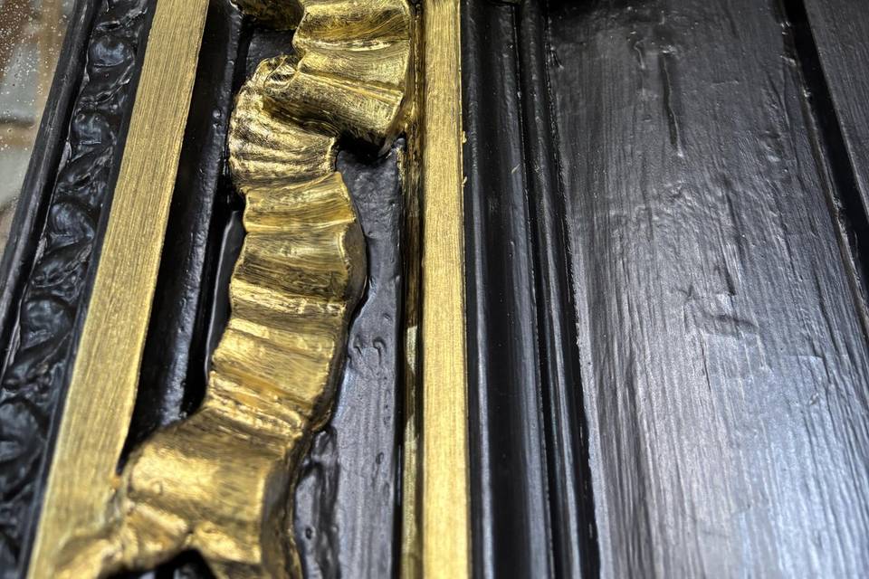 Antique French Panel Detail