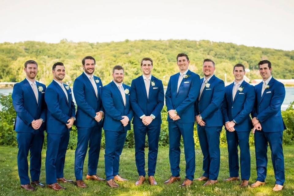 Groom and his crew