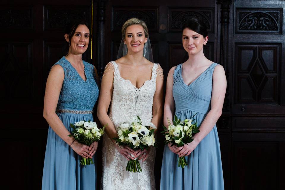 Bride and Her Ladies