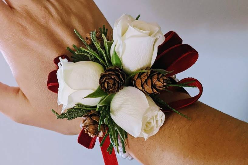 Winter Corsage