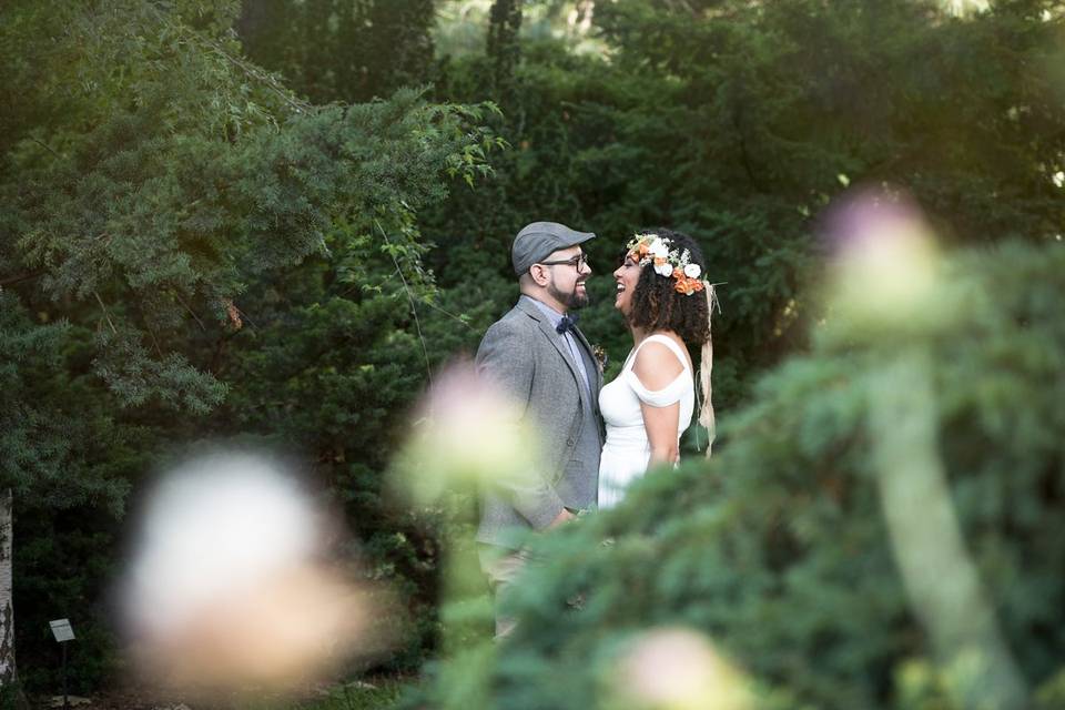 Garden Wedding in NYC