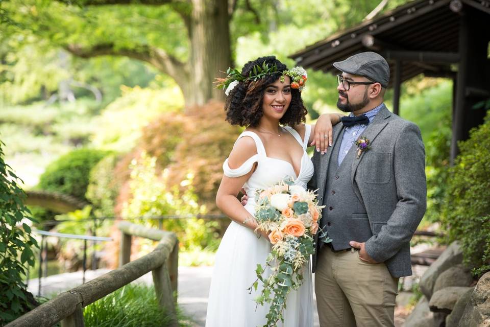 Garden Wedding in NYC