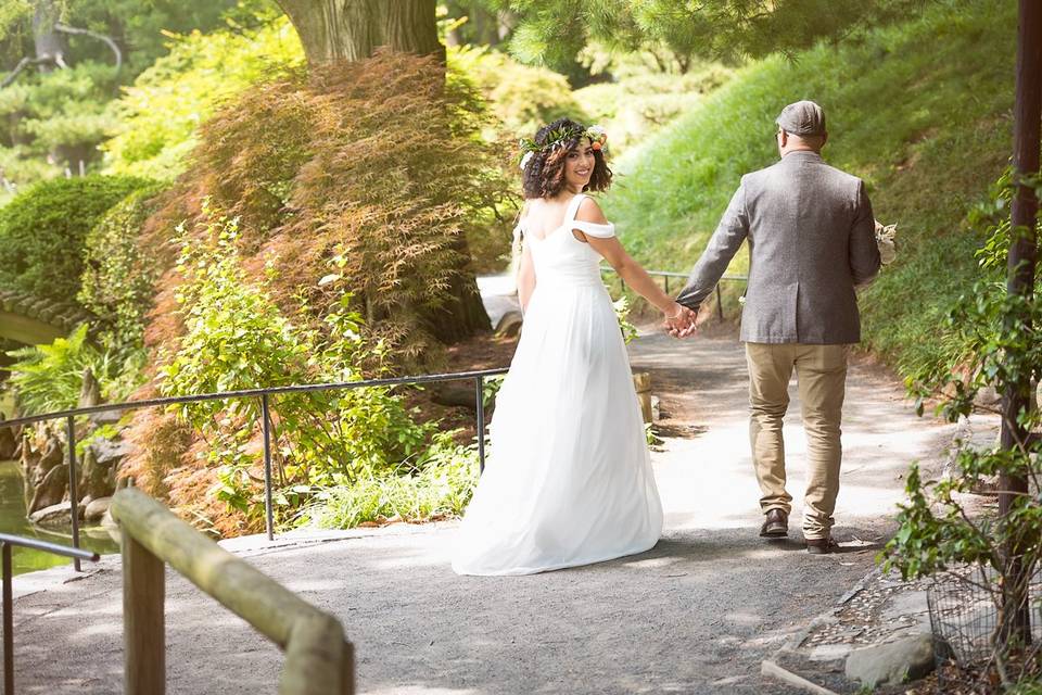 Garden Wedding in NYC