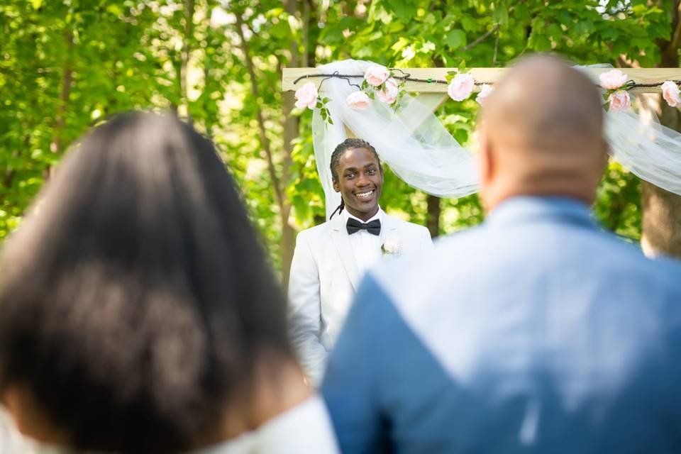 Garden Wedding in NYC