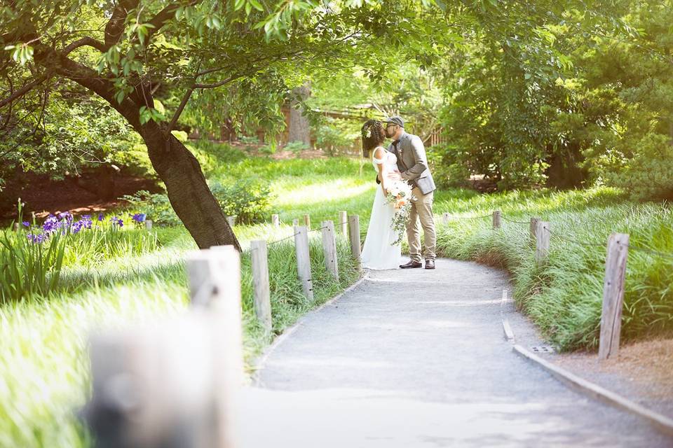 Garden Wedding in NYC