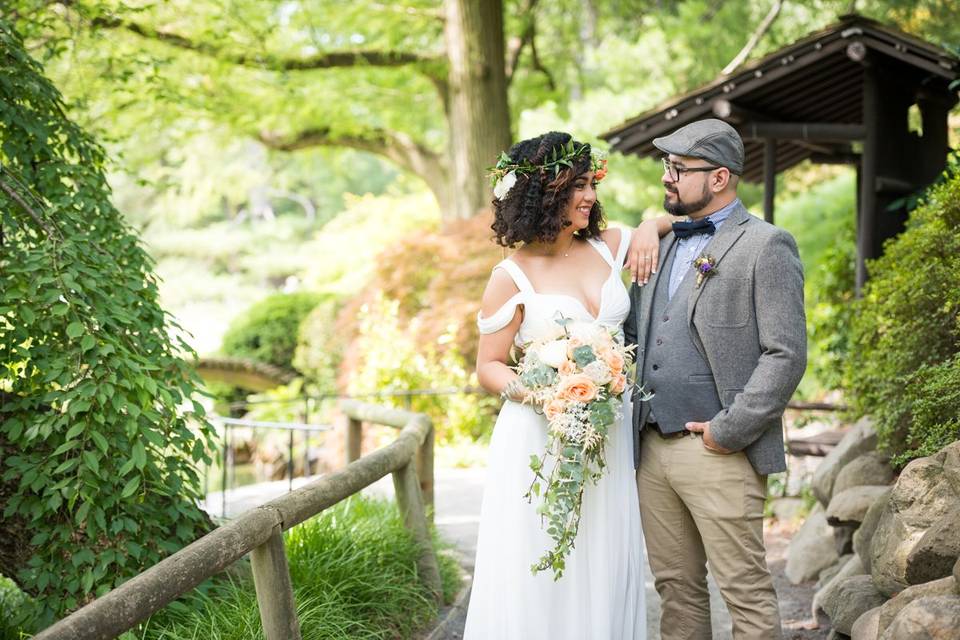 Garden Wedding in NYC