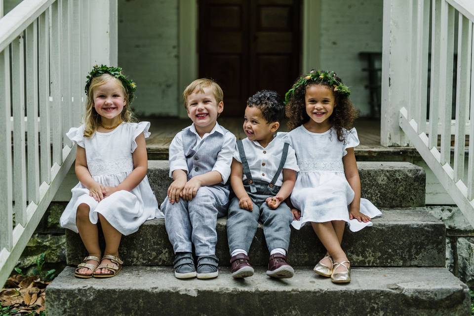 Flower Girls and Ring Bearers