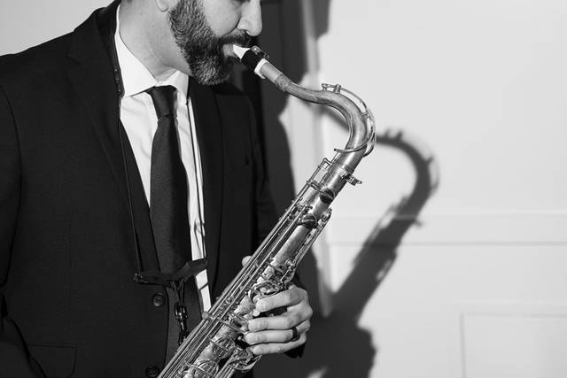 Live Sax at Cocktail Hour