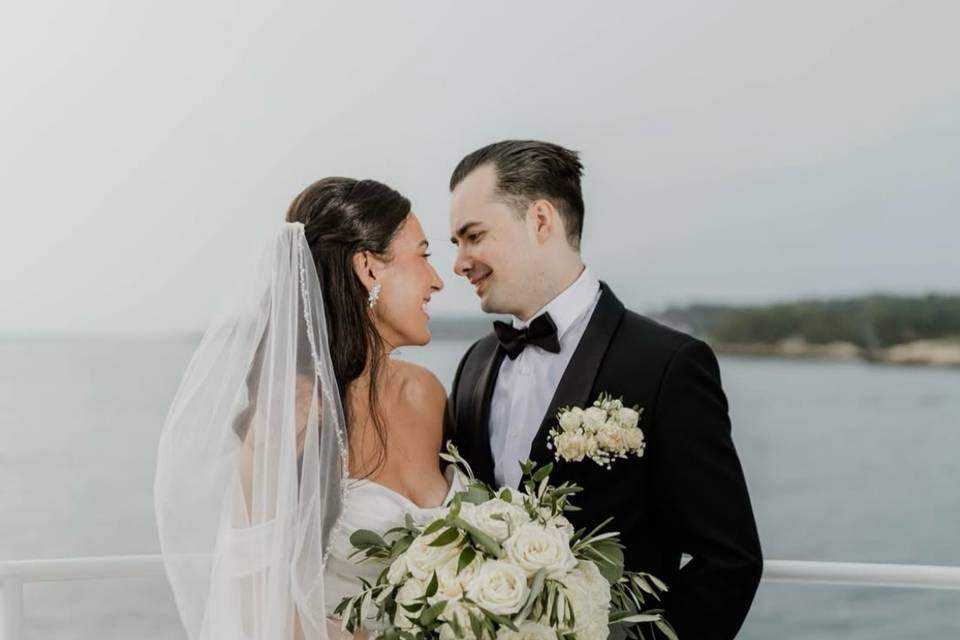Couple by Harbor