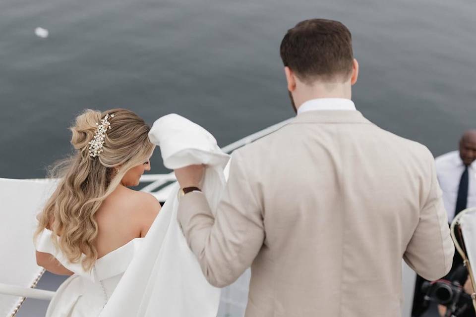 Couple on Boat