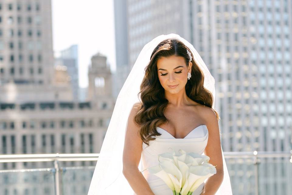 Bride at Trump Tower