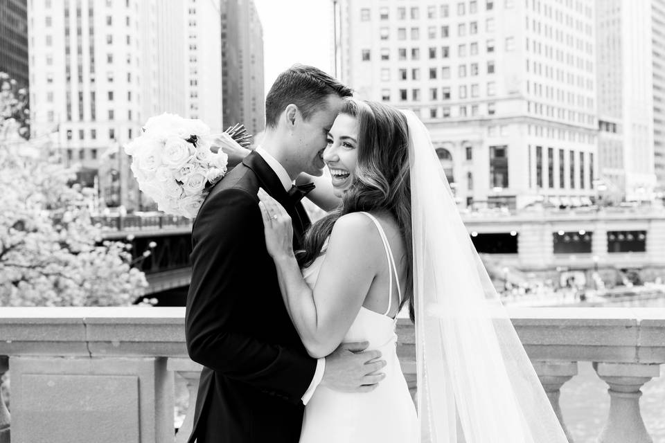 Bride and Groom Portrait