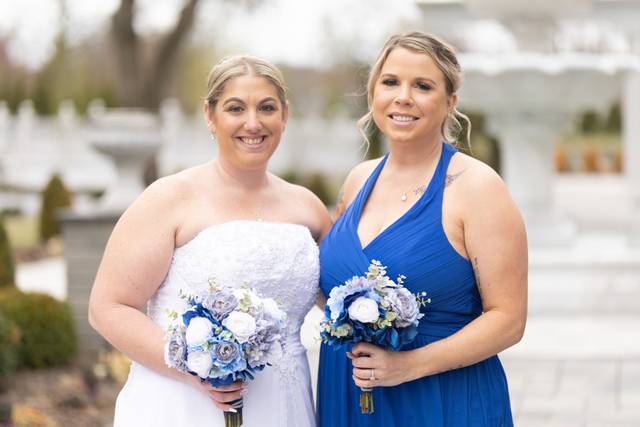 Bride and Maid of Honor