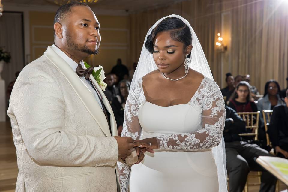 Bride and groom