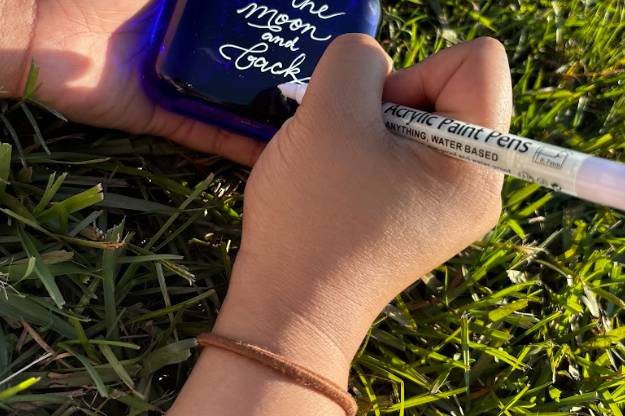 Polo Blue Calligraphy