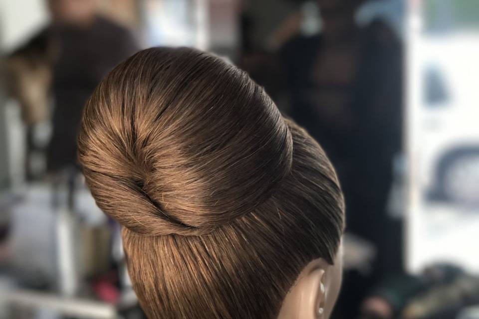 Updo hairstyle