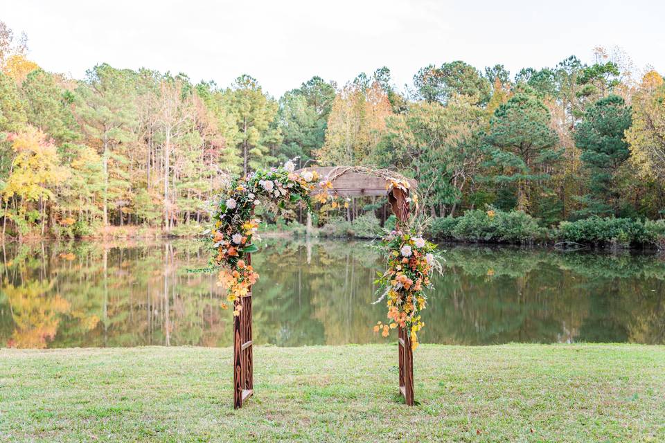Nature Inspired wedding Arch