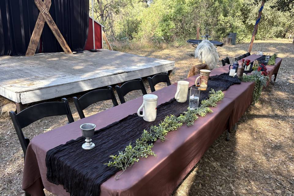 Day of Coordination Set-up