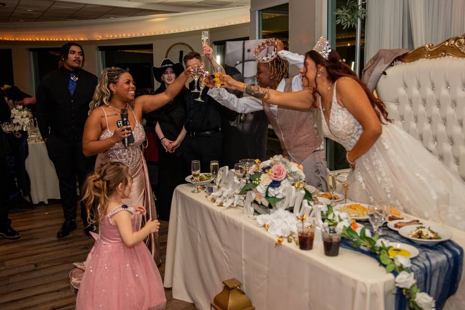 Cheers to Lexi & Kim