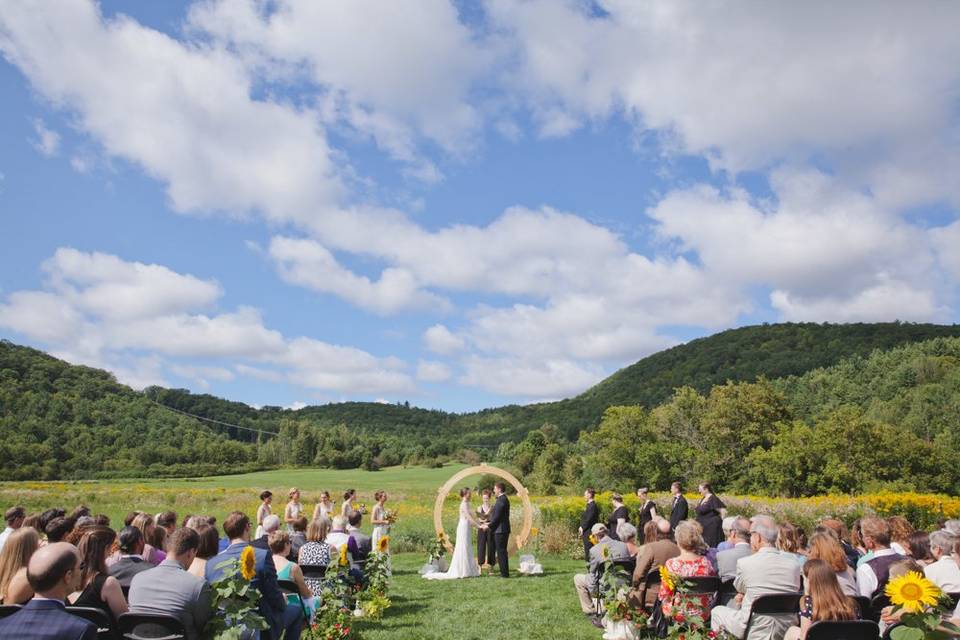 Vermont mountain wedding