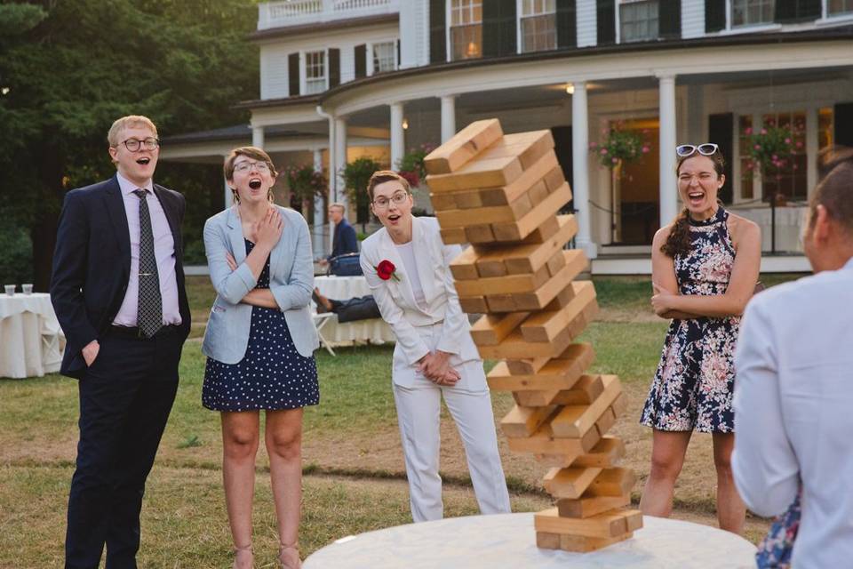 Games at wedding