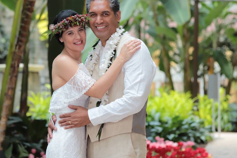 Hawaiian wedding