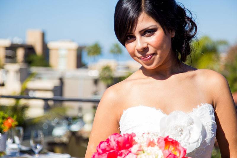 Bridal portrait